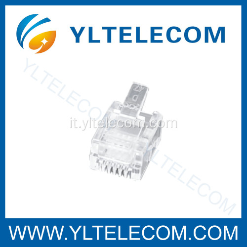 Spina Conntector RJ11 e RJ45